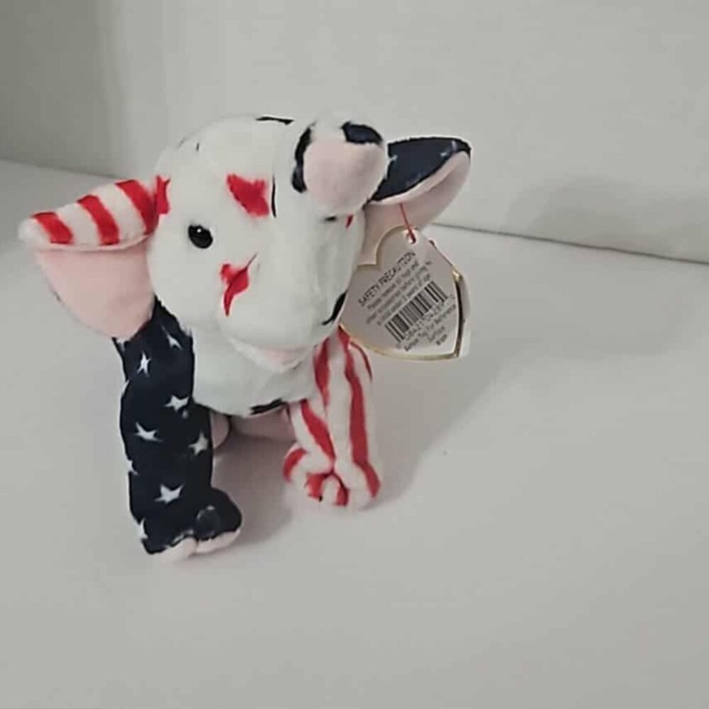 Ty Beanie Babies Righty 07/04/2000